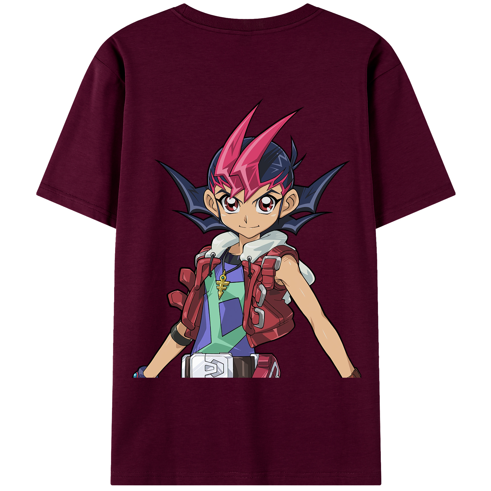 （画像用） 遊☆戯☆王 Yu-Gi-Oh! レディース半袖Tシャツ(バックプリント)